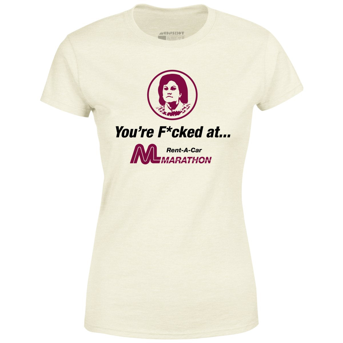 Marathon Car Rental Planes, Trains and Automobiles Women's TShirt