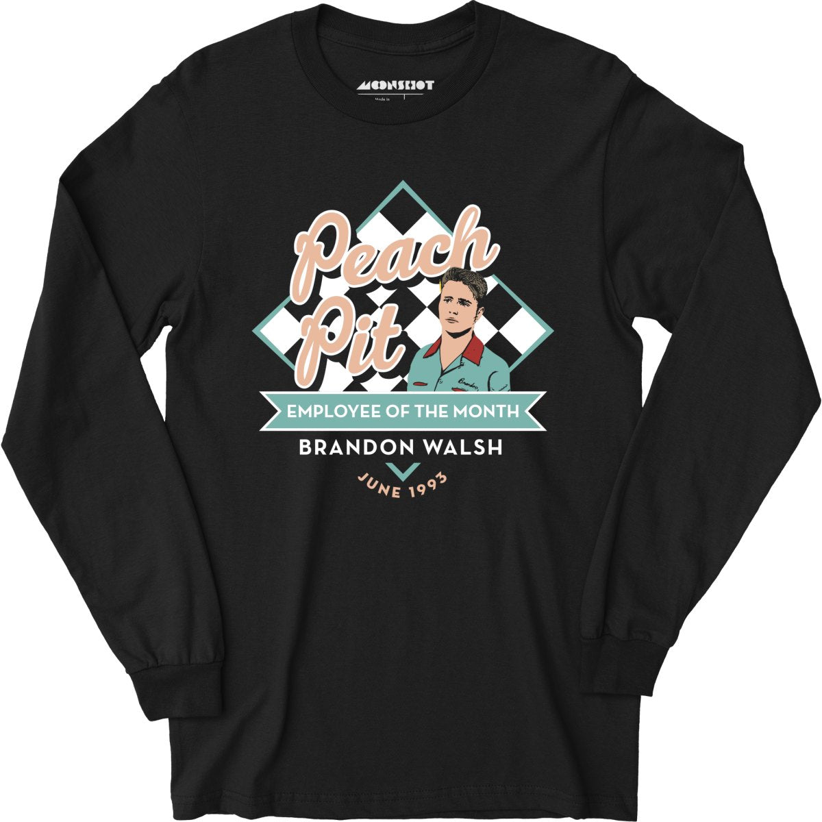 Peach Pit of The Month - 90210 - Long Sleeve – m00nshot