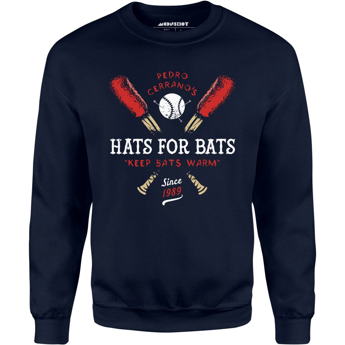 Pedro Cerrano's Hats for Bats - Unisex Sweatshirt
