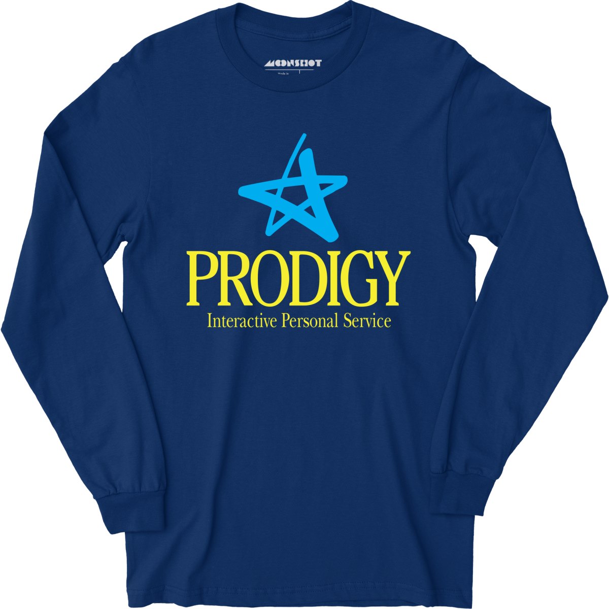 ザ・プロディジー長袖TシャツPRODIGY Mサイズ ロンT 音楽 バンド 長袖 ロングスリーブ Tシャツ ネイビーザ
