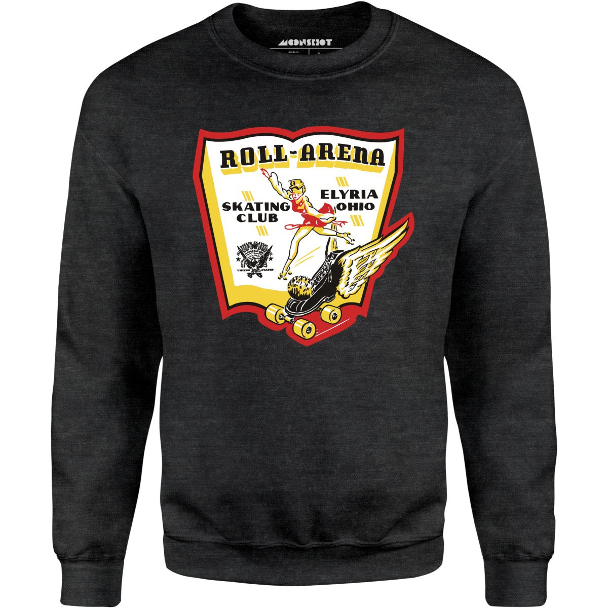 RollArena Elyria, OH Vintage Roller Rink Unisex Sweatshirt