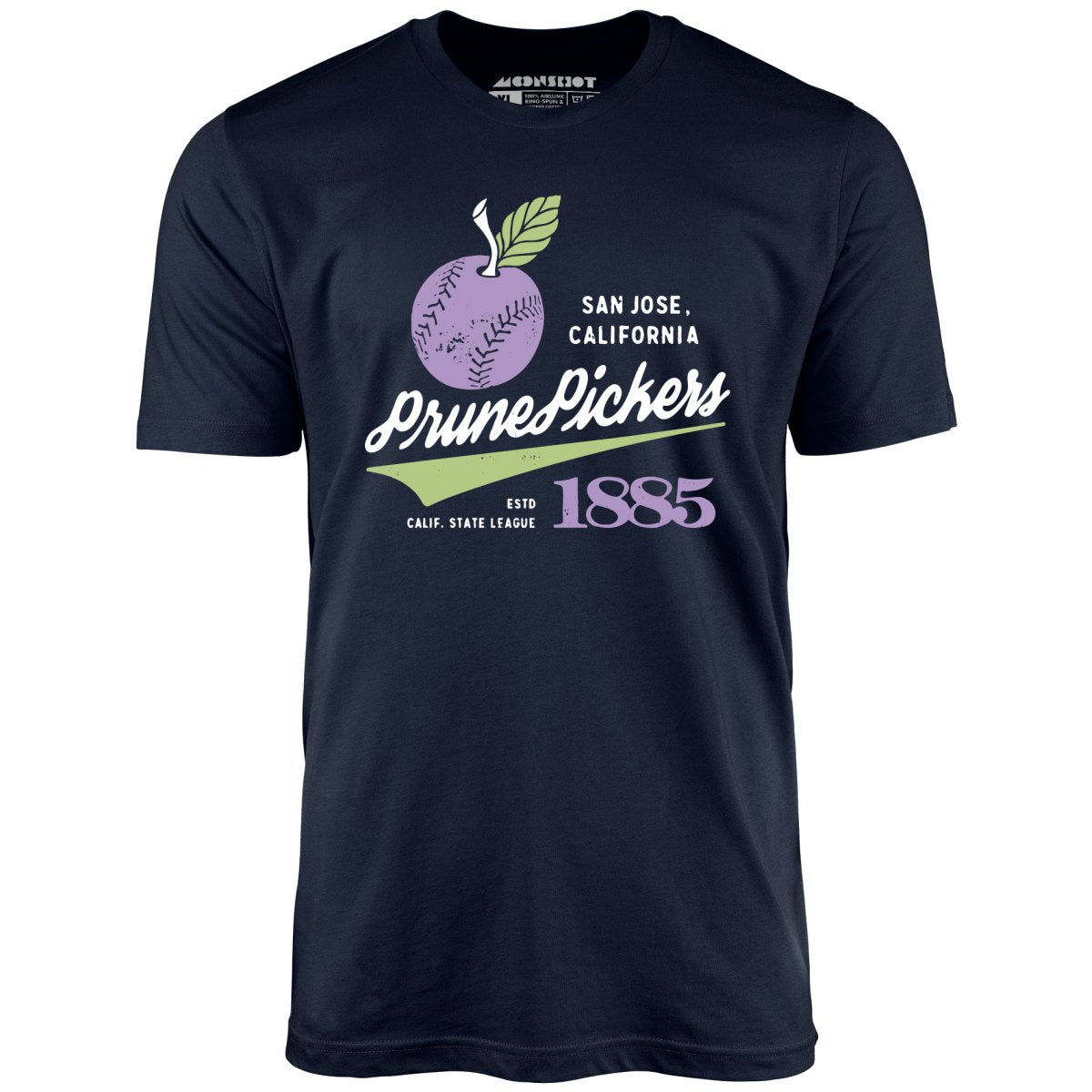 San Jose Prune Pickers - California - Vintage Defunct Baseball Teams -  Unisex T-Shirt