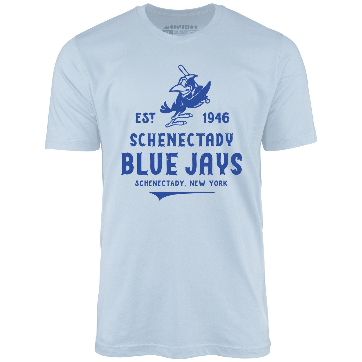 Schenectady Blue Jays - New York - Vintage Defunct Baseball Teams - Unisex T-Shirt