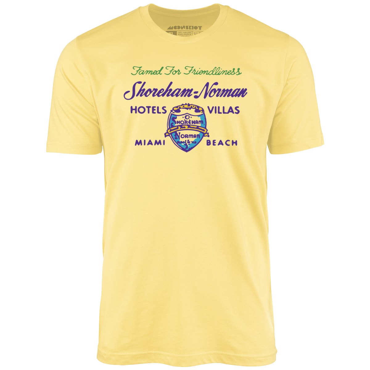 Shoreham Norman Hotels & Villas v2 - Miami, FL - Vintage Hotel - Unisex T-Shirt