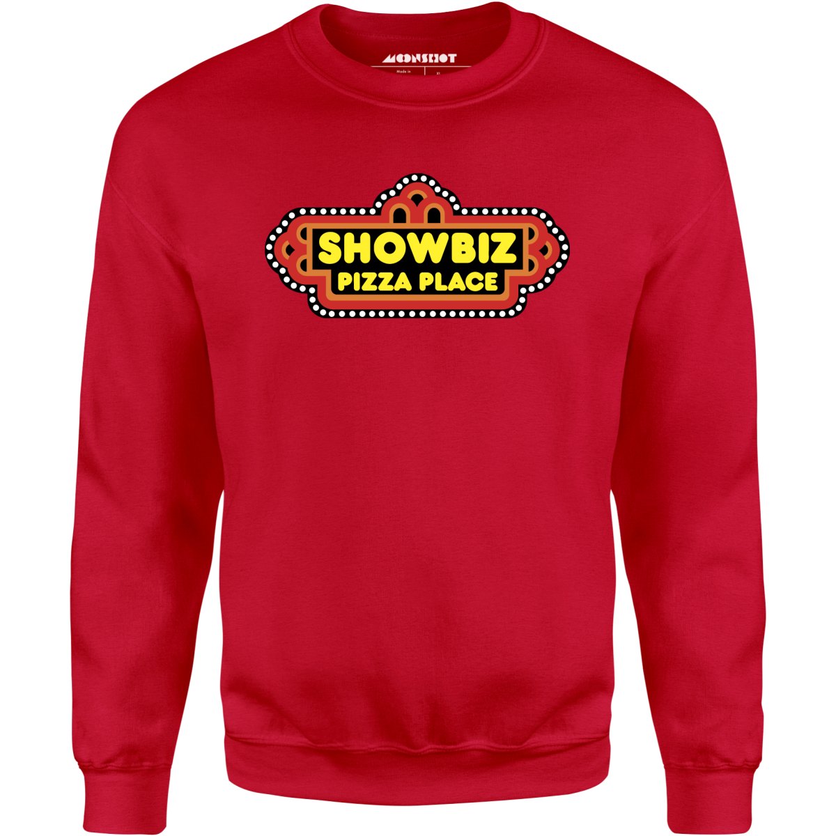 Showbiz Pizza Place - Vintage Restaurant - Unisex Sweatshirt, image size:1200x1200