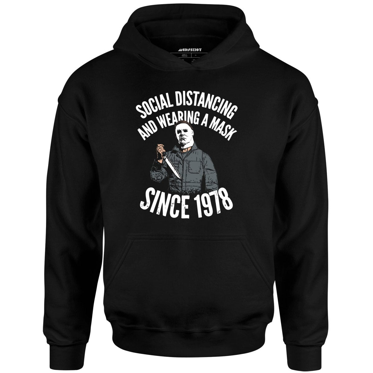 Social Distancing and Wearing a Mask Since 1978 - Unisex Hoodie