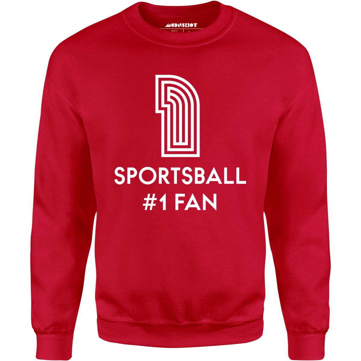 Sportsball 1 Fan Unisex Sweatshirt m00nshot
