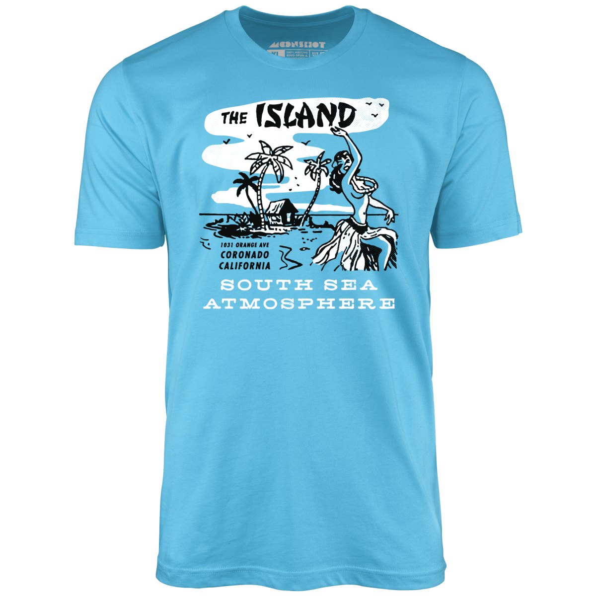 The Island Cafe v2 - Coronado, CA - Vintage Tiki Bar - Unisex T-Shirt