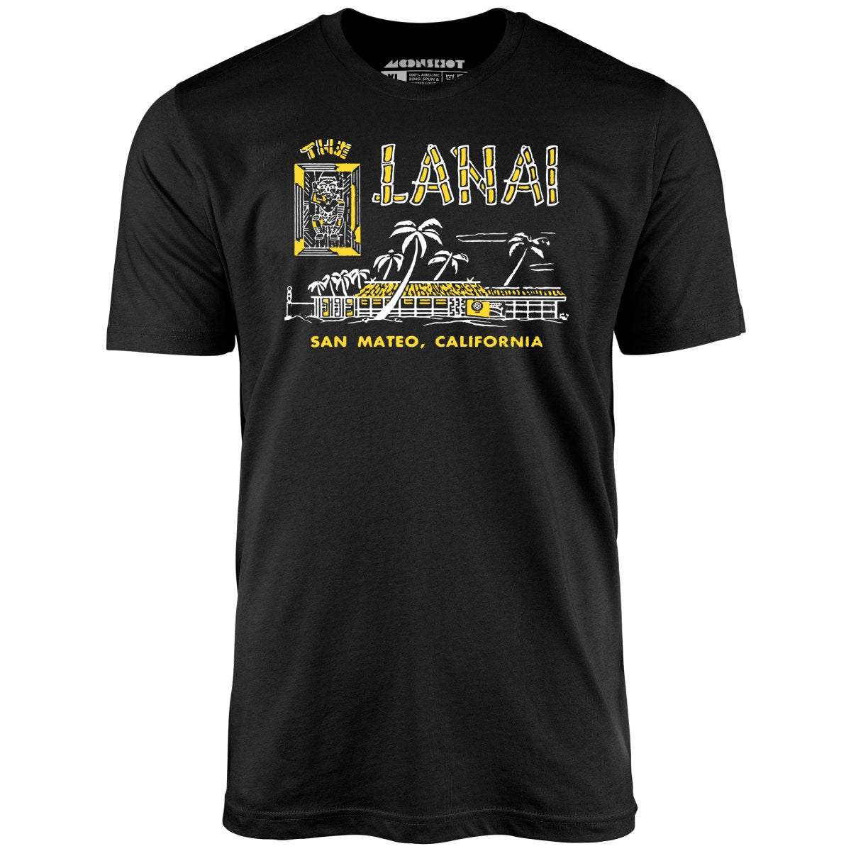 The Lanai - San Mateo, CA - Vintage Tiki Bar - Unisex T-Shirt