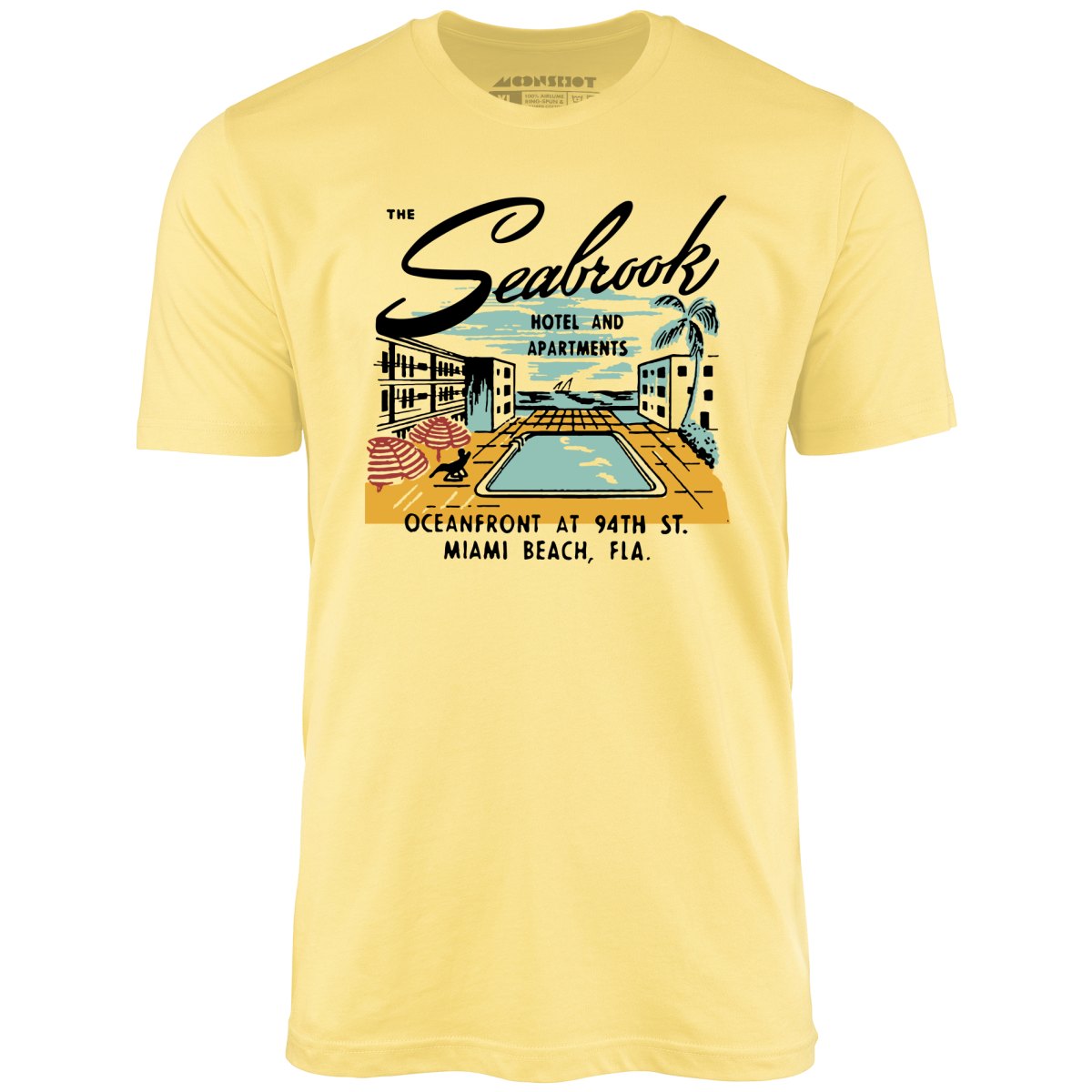 The Seabrook - Miami, FL - Vintage Hotel - Unisex T-Shirt
