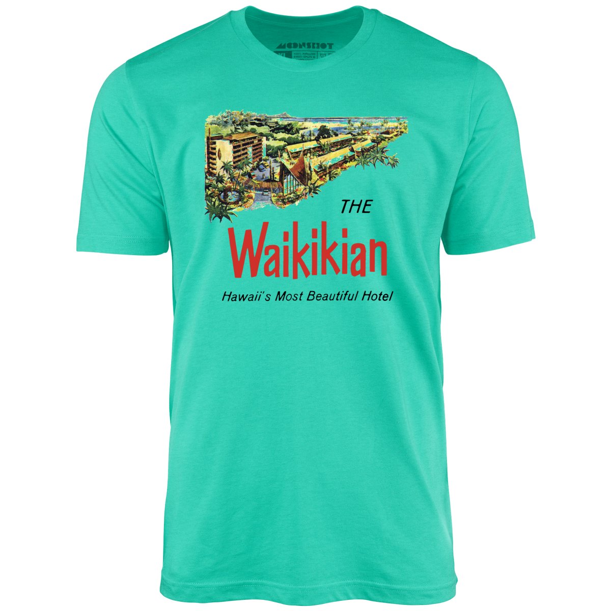 The Waikikian Waikiki HI Vintage Hotel Unisex T Shirt