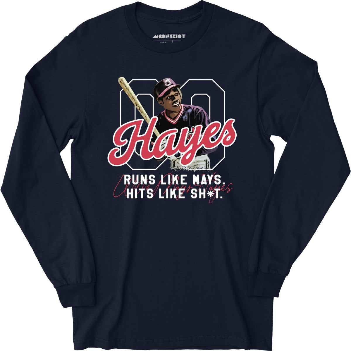 Willie Mays Hayes Tribute - Long Sleeve T-Shirt