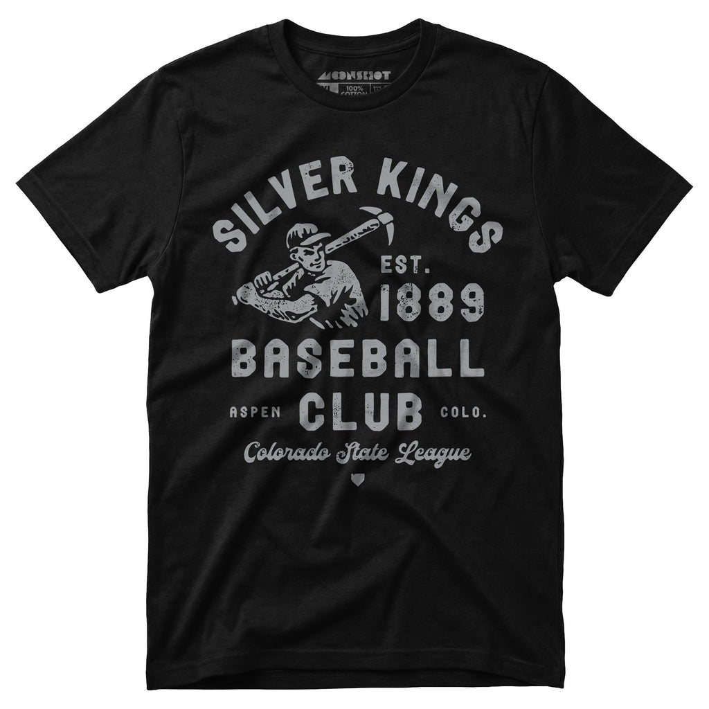 New Vintage Tees: Aspen Silver Kings & Leadville Angels — Two Defunct Colorado Baseball Clubs