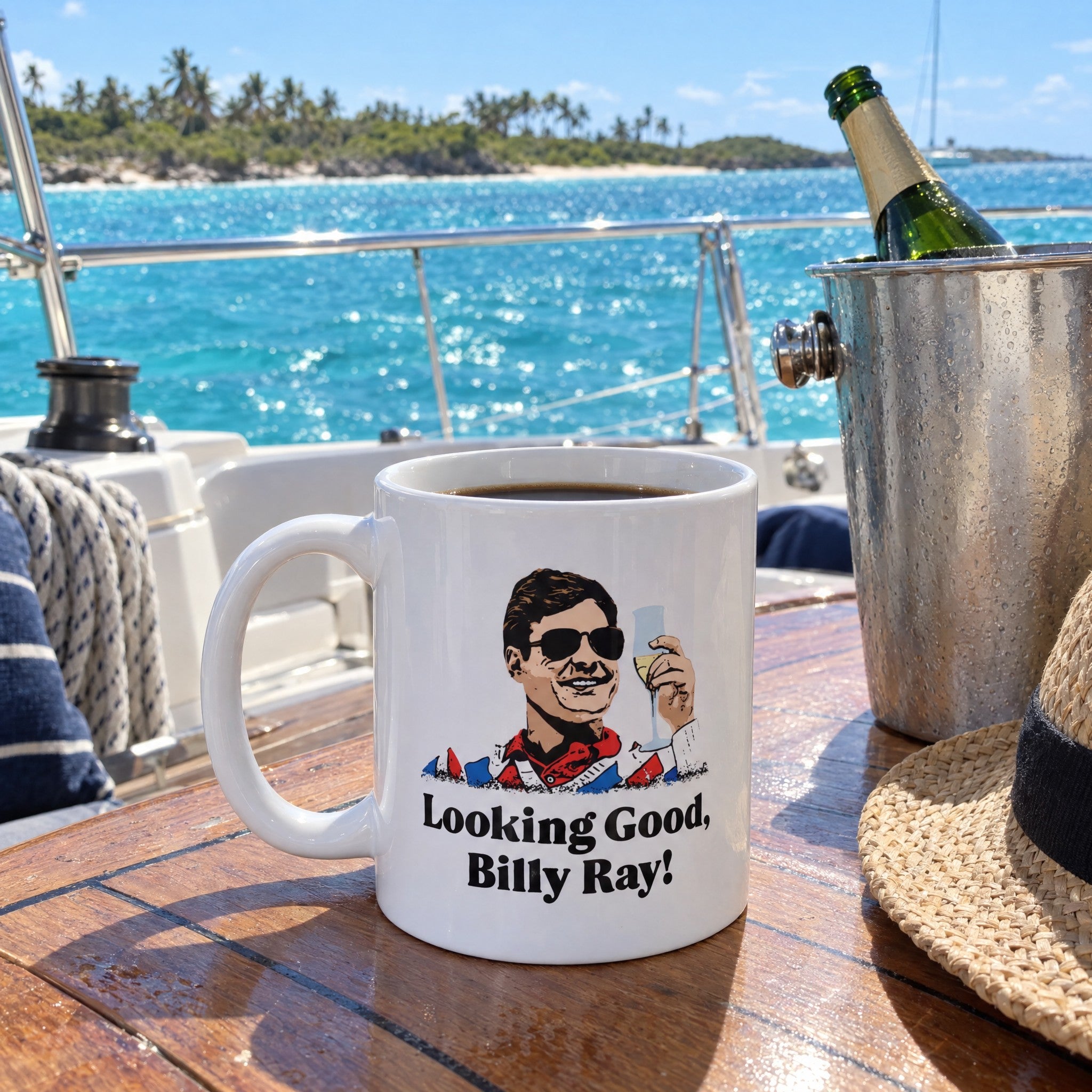 Looking Good, Billy Ray! Feeling Good, Louis! - Ceramic Coffee Mug