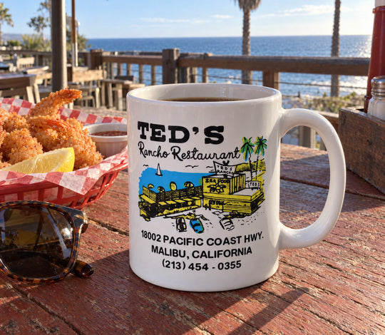 Ted's Rancho Restaurant - Malibu, CA - Ceramic Coffee Mug