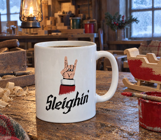 Sleighin' - Ceramic Coffee Mug
