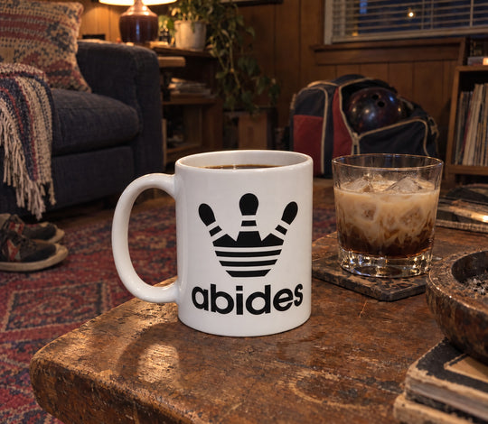 Abides Lebowski Bowling - Ceramic Coffee Mug