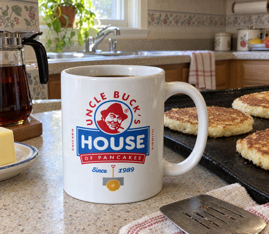 Uncle Buck's House of Pancakes - Ceramic Coffee Mug