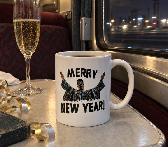 Merry New Year - Ceramic Coffee Mug