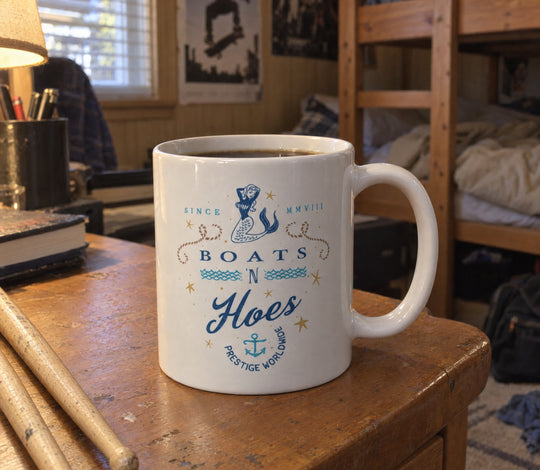 Boats n Hoes - Ceramic Coffee Mug