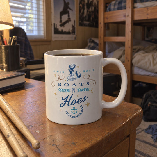 Boats n Hoes - Ceramic Coffee Mug