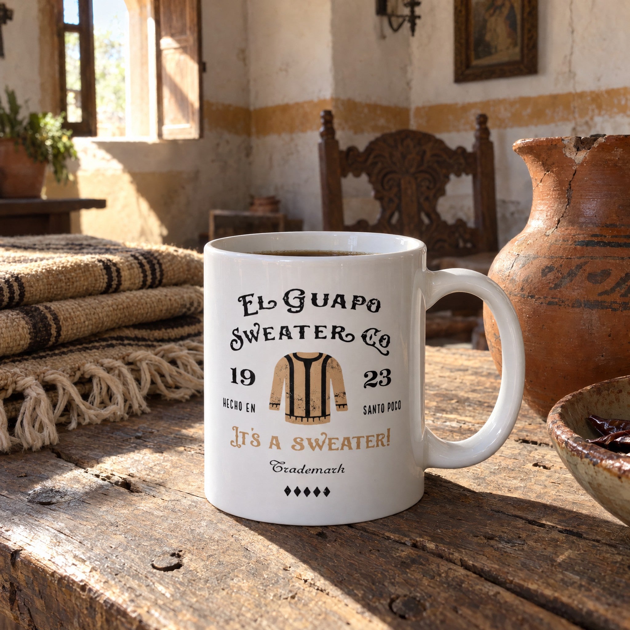 El Guapo Sweater Co. - Ceramic Coffee Mug