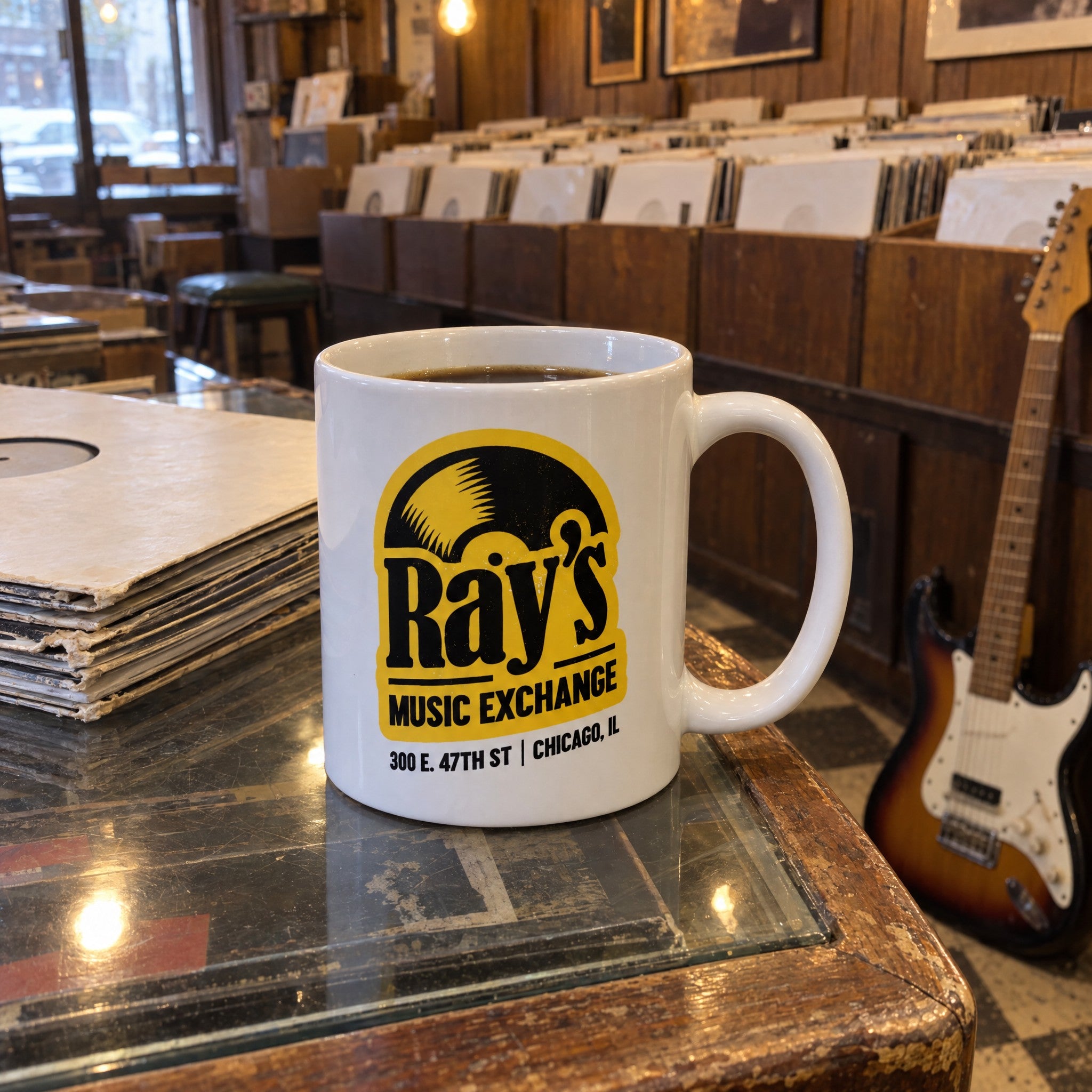 Ray's Music Exchange - Ceramic Coffee Mug