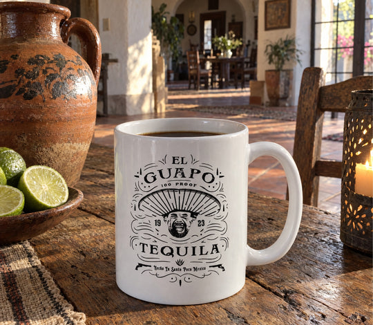 El Guapo Tequila - Ceramic Coffee Mug