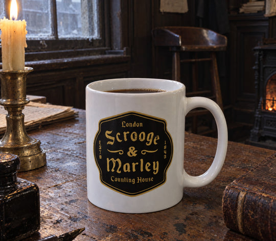 Scrooge & Marley Counting House - Ceramic Coffee Mug