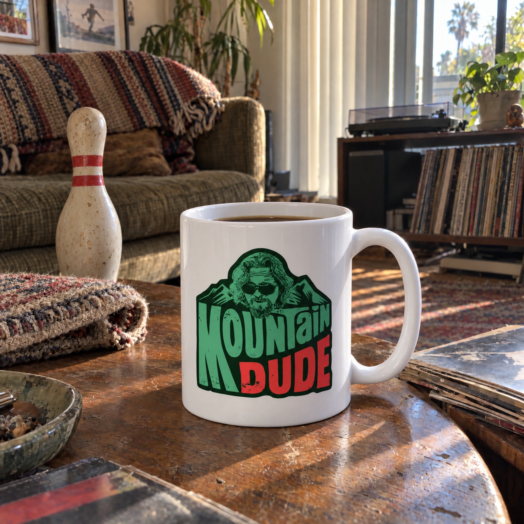 Mountain Dude - Ceramic Coffee Mug