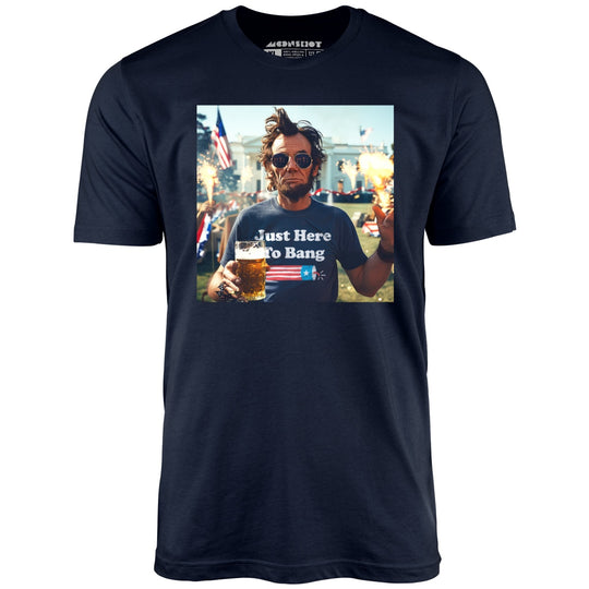 A Bangin' 4th of July - Navy - Unisex T-Shirt