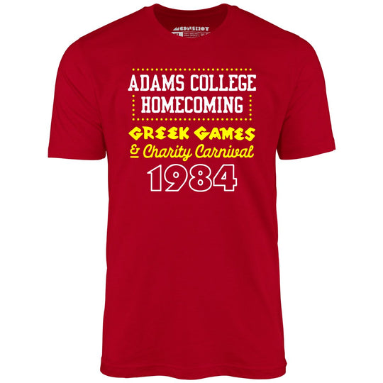 Adams College Homecoming 1984 - Red - Full Front