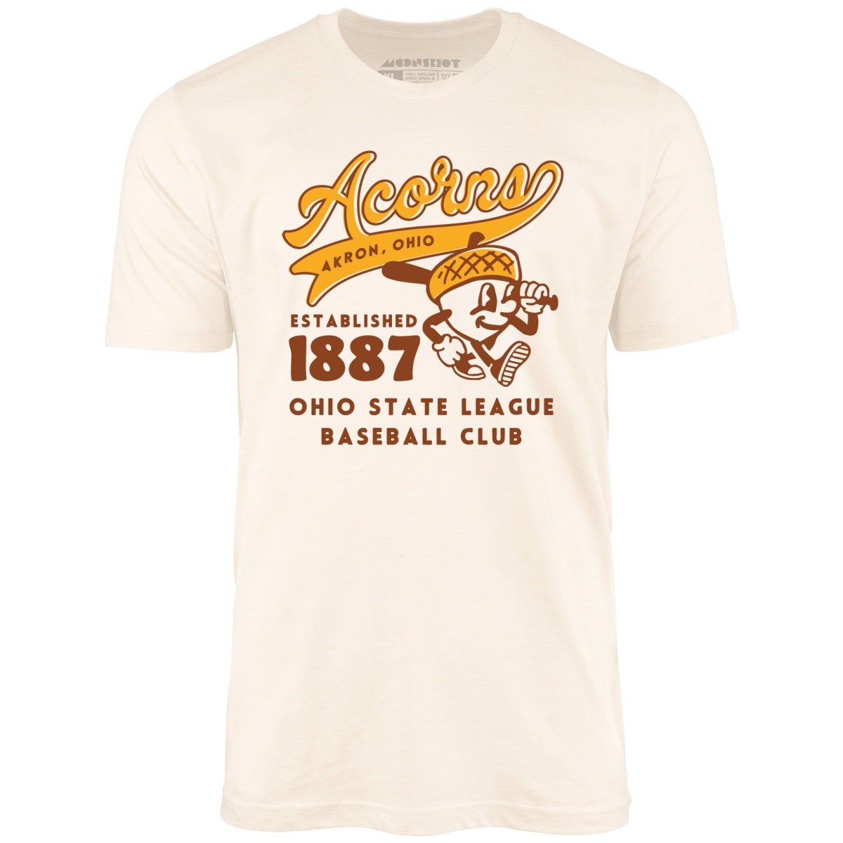 Akron Acorns - Ohio - Vintage Defunct Baseball Teams - Unisex T-Shirt