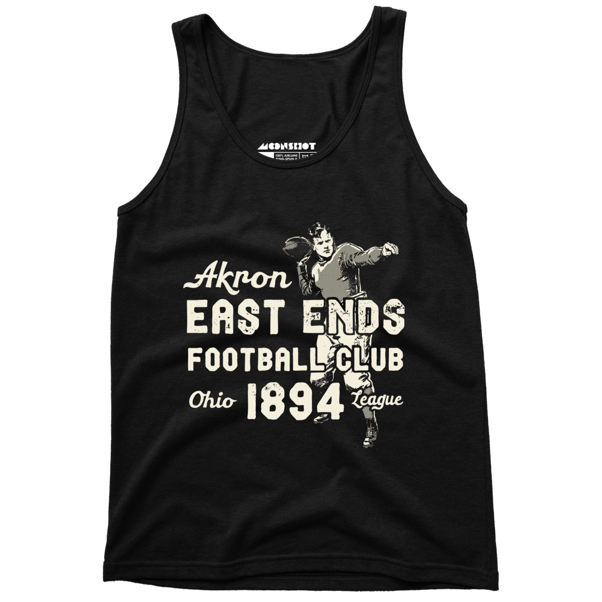 Akron East Ends - Ohio - Vintage Defunct Football Teams - Unisex Tank Top
