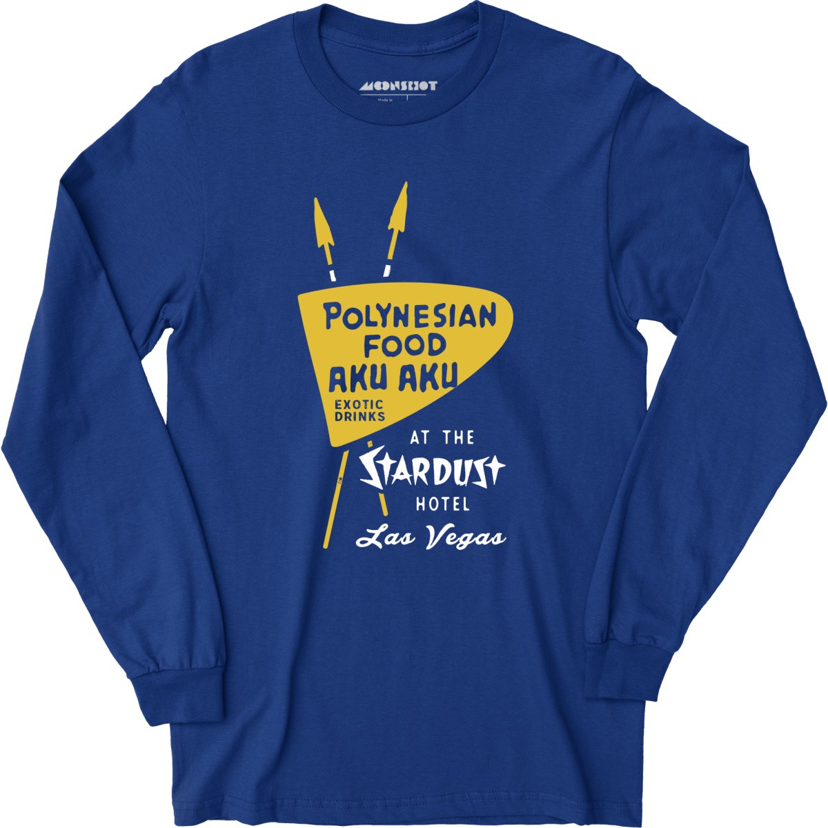 Aku Aku - Las Vegas, NV - Vintage Tiki Bar - Long Sleeve T-Shirt