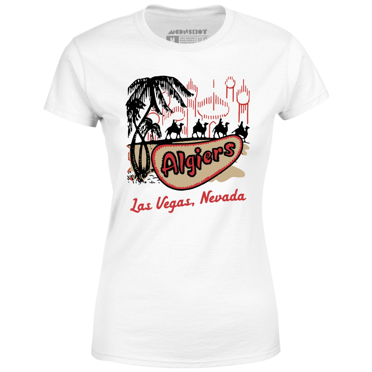 Algiers Hotel v2 - Vintage Las Vegas - Women's T-Shirt