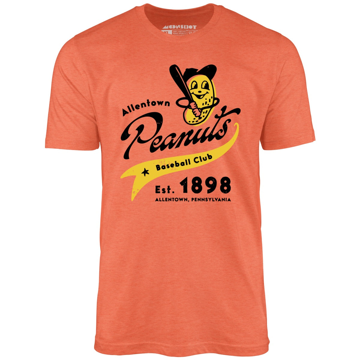 Allentown Peanuts - Pennsylvania - Vintage Defunct Baseball Teams - Unisex T-Shirt