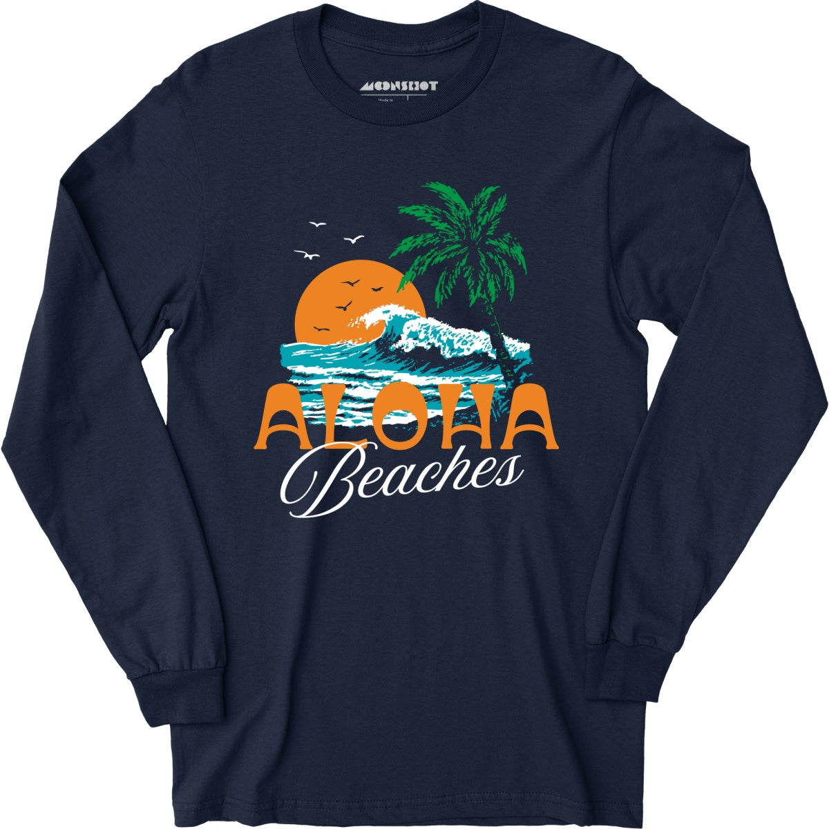 Aloha Beaches v2 - Long Sleeve T-Shirt