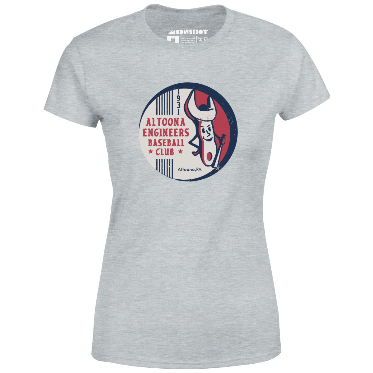 Altoona Engineers - Pennsylvania - Vintage Defunct Baseball Teams - Women's T-Shirt