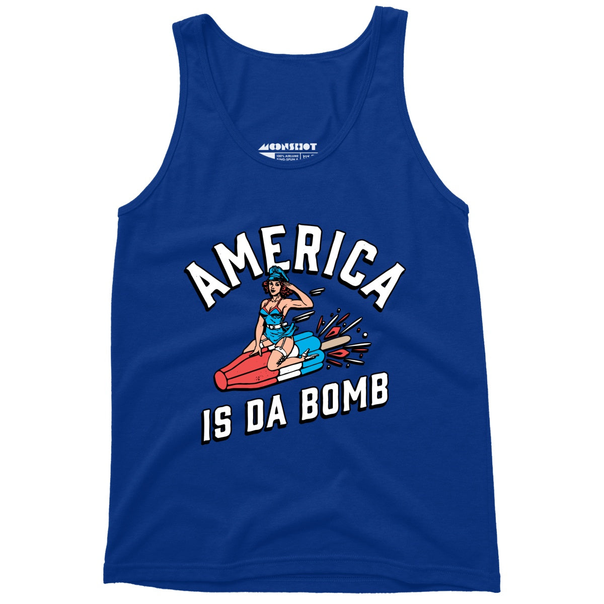 America is Da Bomb - Unisex Tank Top