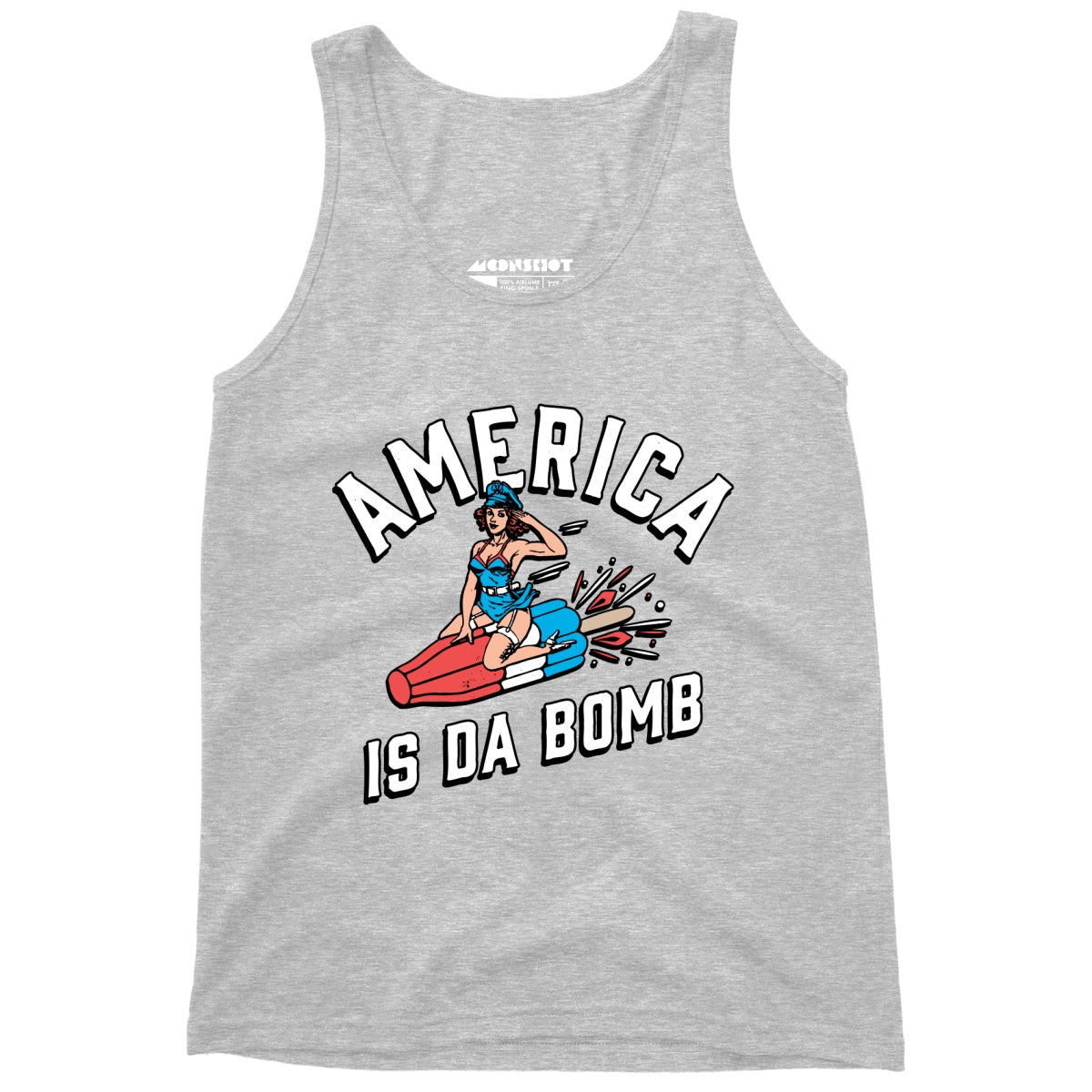 America is Da Bomb - Unisex Tank Top