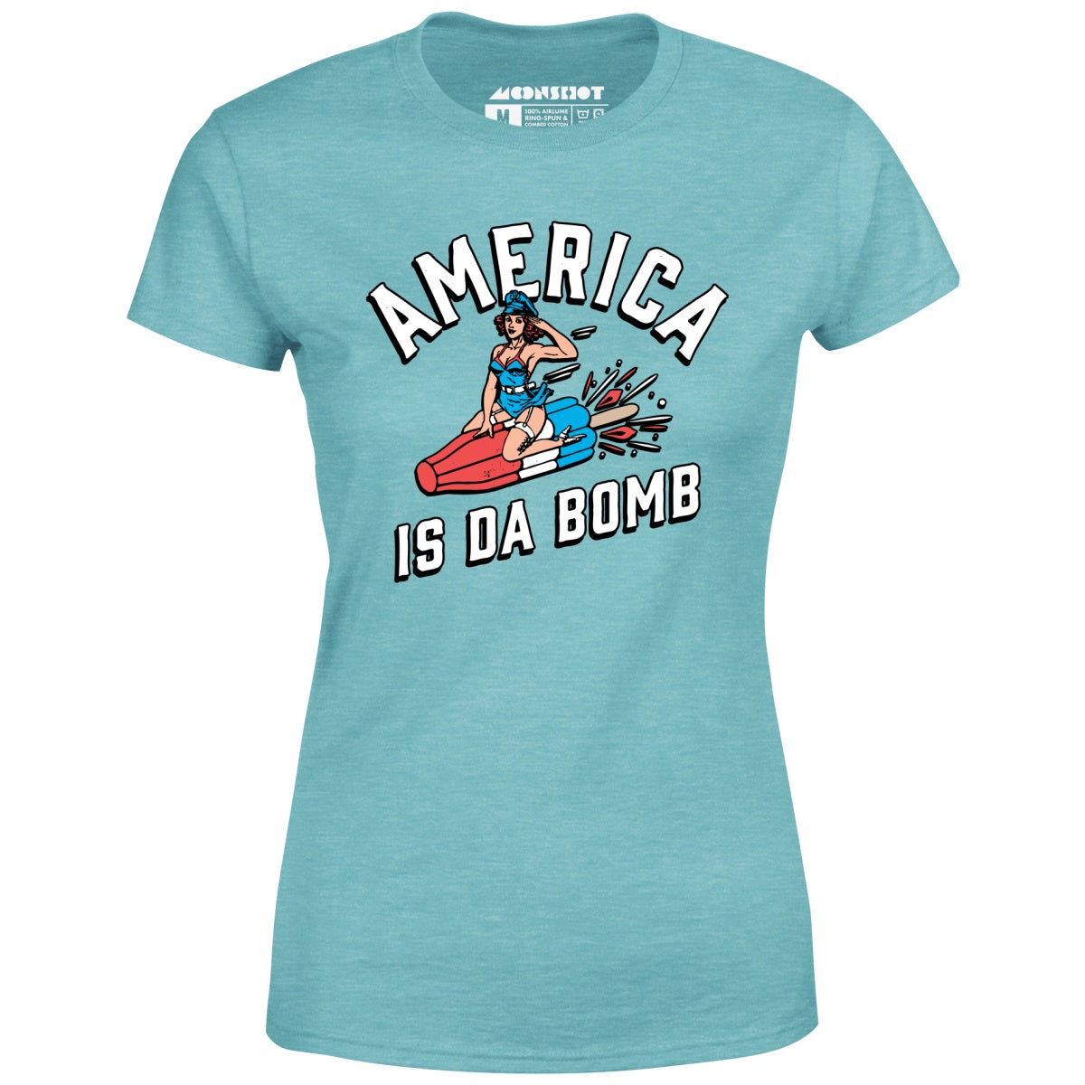 America is Da Bomb - Women's T-Shirt