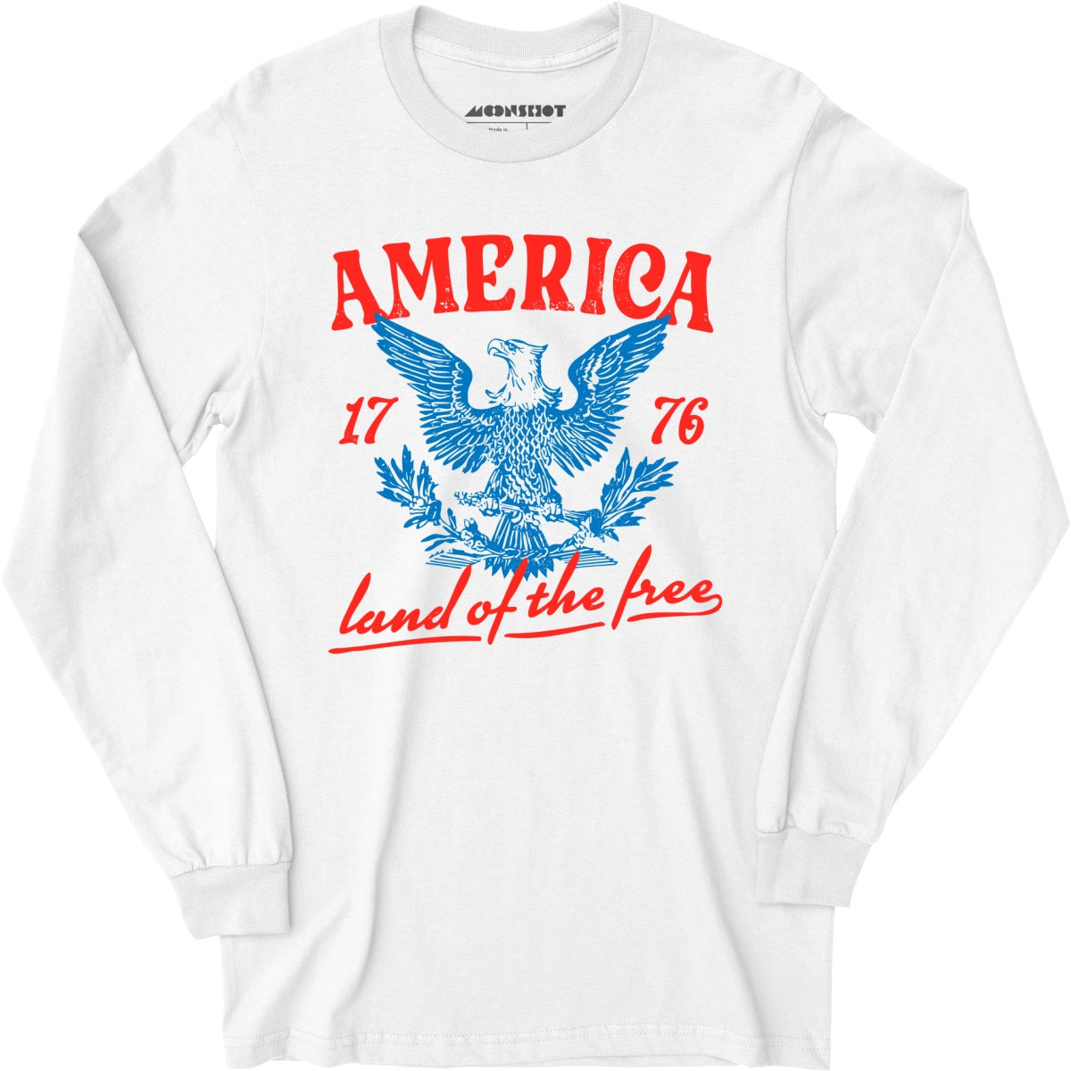 America Land of The Free - Long Sleeve T-Shirt
