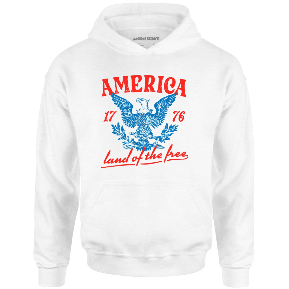 America Land of The Free - Unisex Hoodie