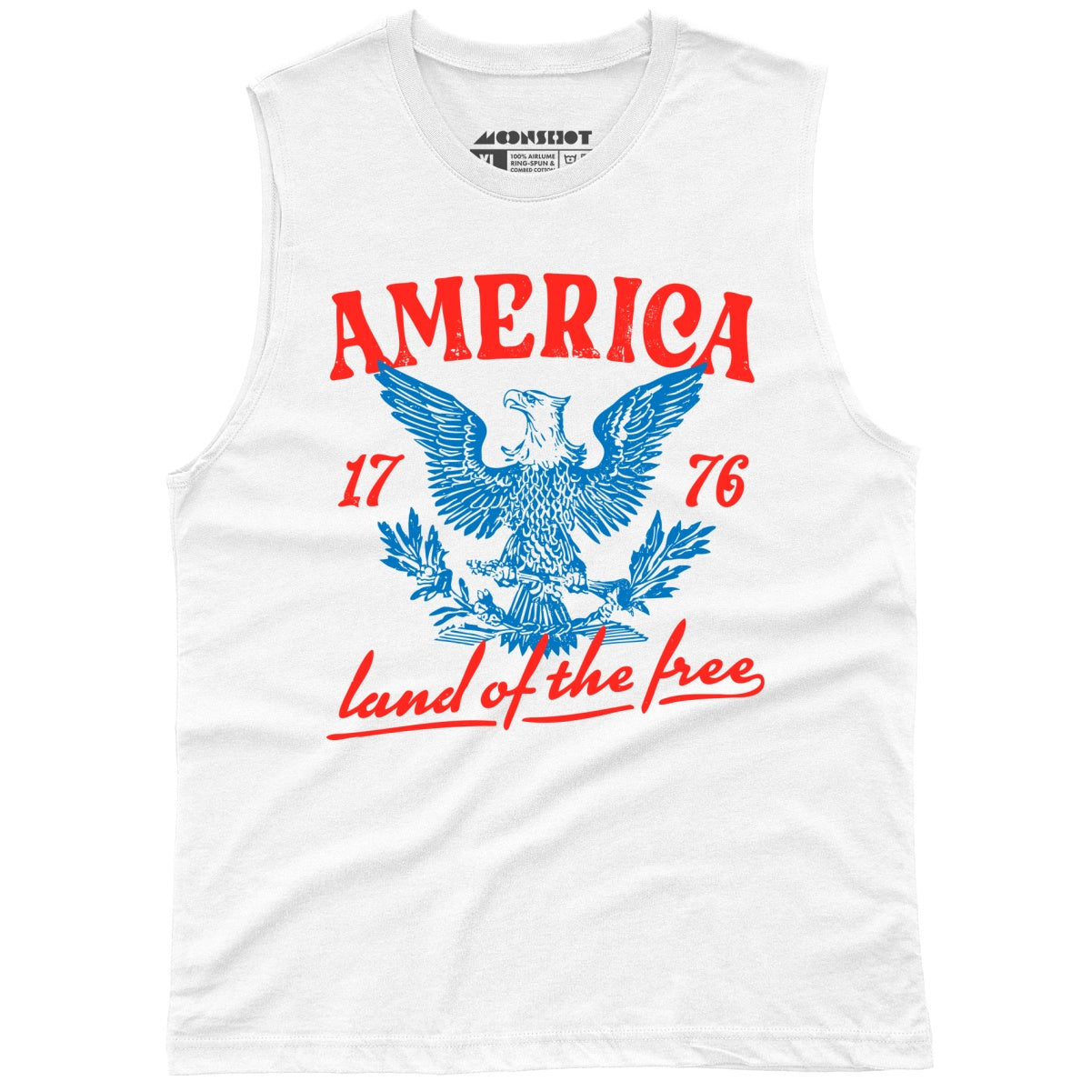 America Land of The Free - Unisex Muscle Tank