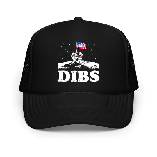 American Dibs On The Moon - Classic Foam Trucker Hat
