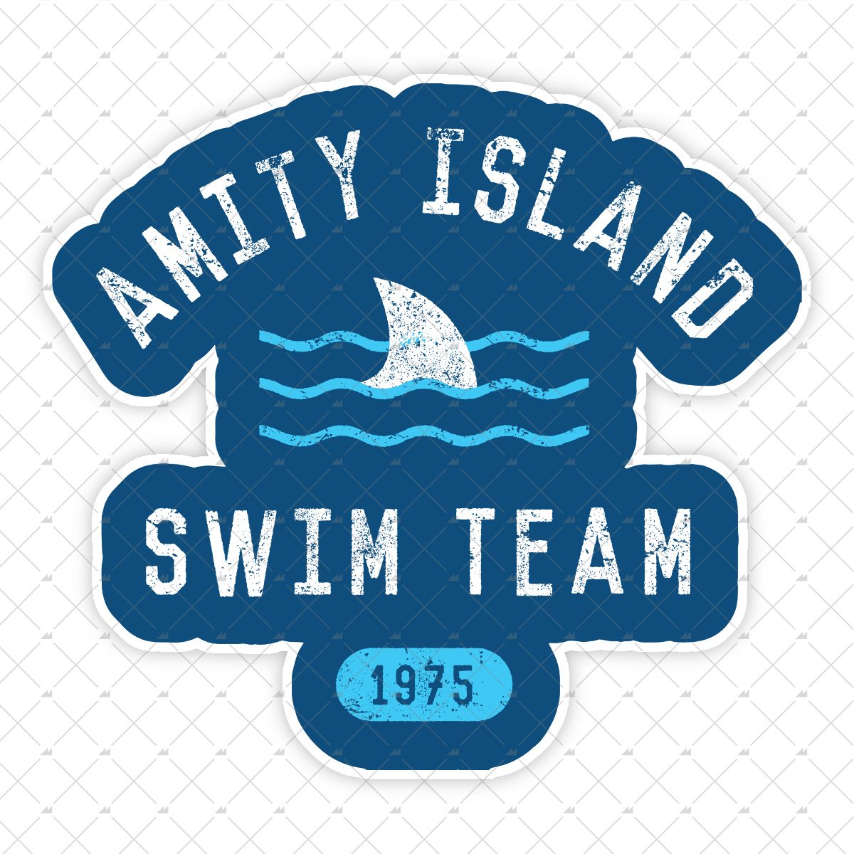 Amity Island Swim Team - Sticker