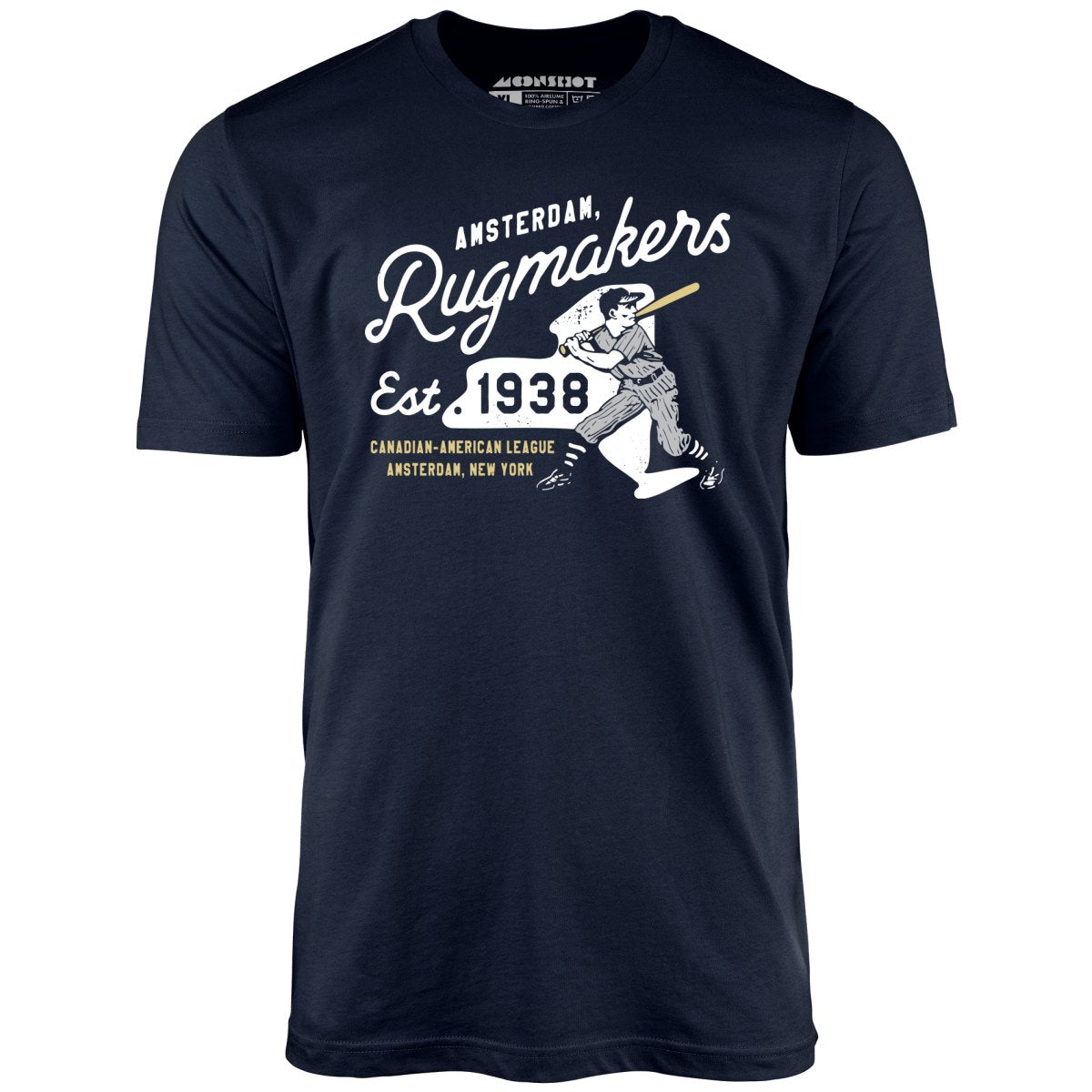 Amsterdam Rugmakers - New York - Vintage Defunct Baseball Teams - Unisex T-Shirt