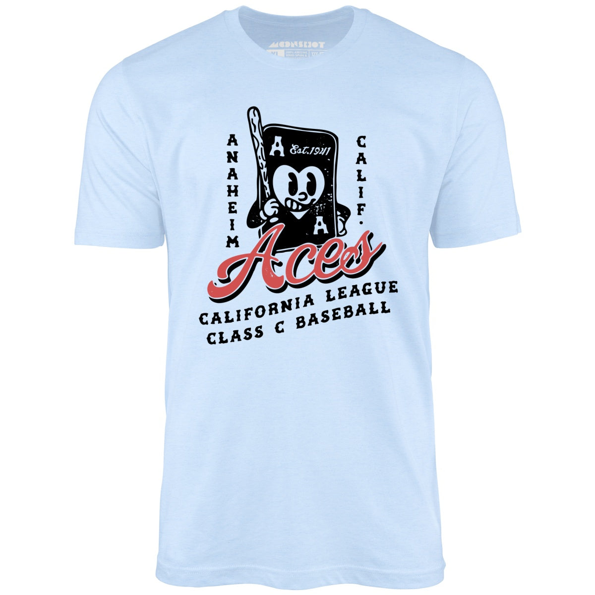 Anaheim Aces - California - Vintage Defunct Baseball Teams - Unisex T-Shirt