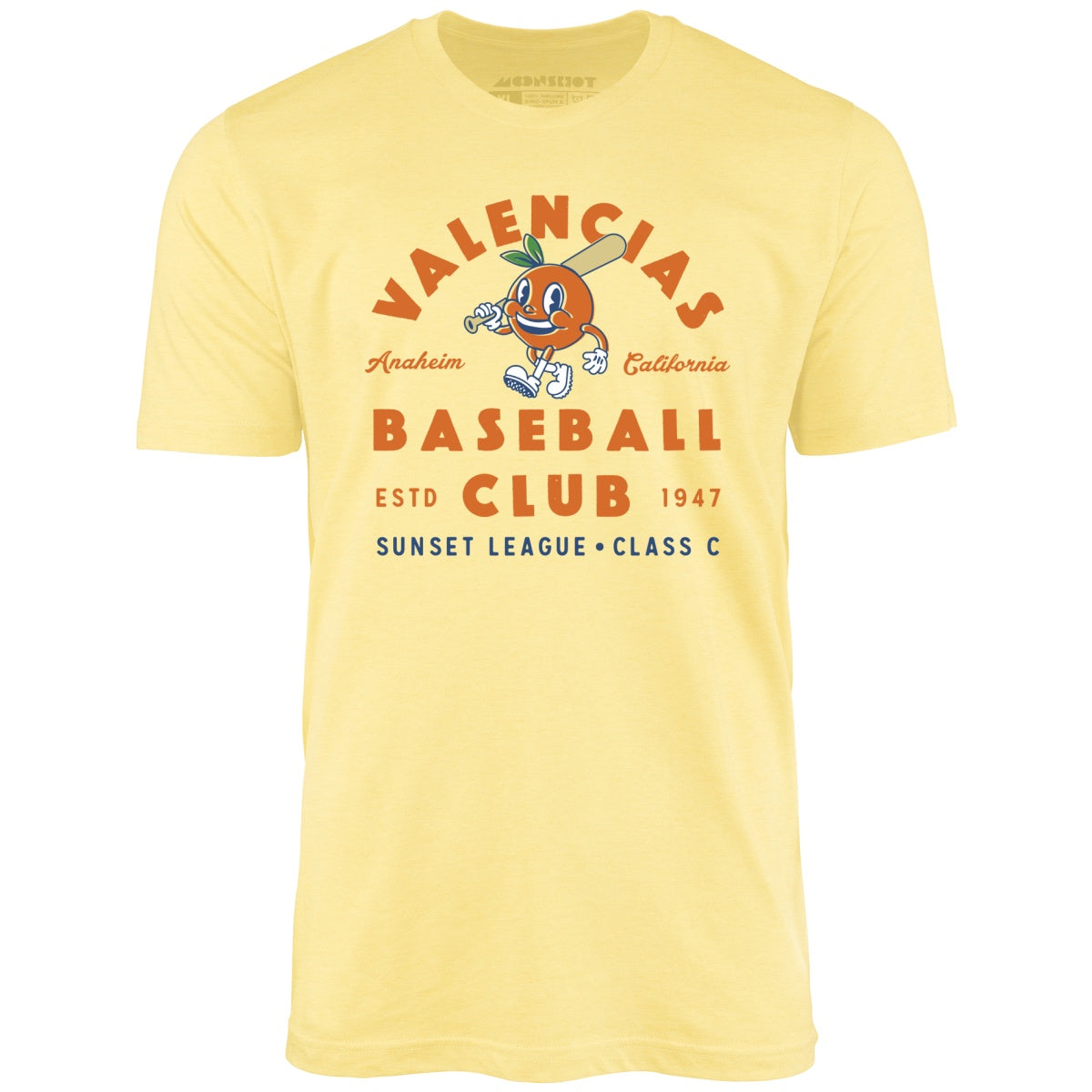 Anaheim Valencias - California - Vintage Defunct Baseball Teams - Unisex T-Shirt